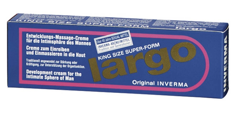 LARGO CREMA 40 ML MIGLIORA EREZIONE E ORGASMO UOMO GEL INGRANDIMENTO DEL PENE