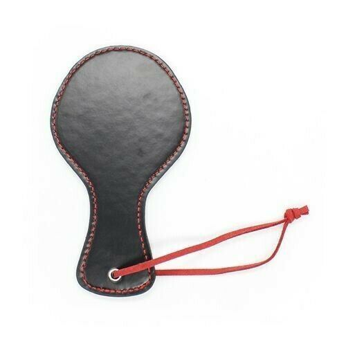 Sculacciatore piccolo nero sadomaso in pelle mini spanker frusta black bondage