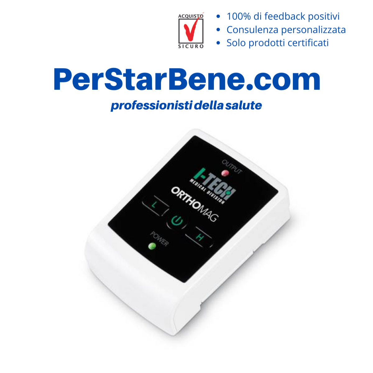 MAGNETOTERAPIA PORTATILE ORTHOMAG I-Tech - Bassa Frequenza  SOLENOIDE FLESSIBILE