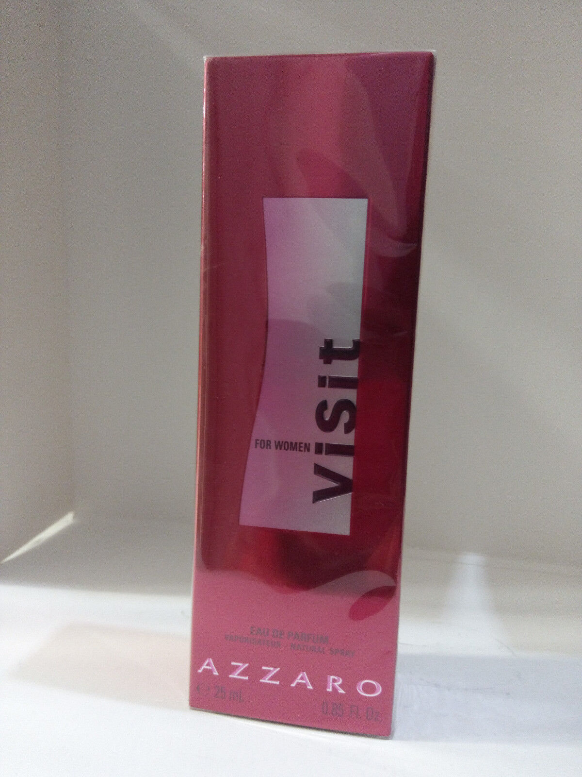VISIT AZZARO DONNA EAU DE PARFUM 25ML NATURAL SPRAY