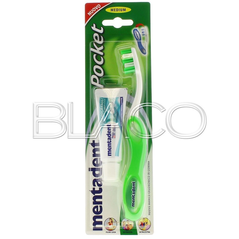 MENTADENT SPAZZOLINO DA DENTI POCKET KIDS IN BLISTER