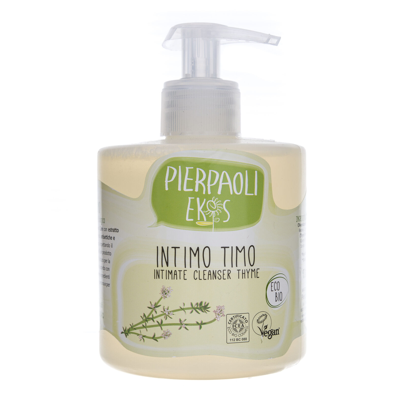 Lozione per l'igiene intima Pierpaoli con estratto di timo biologico, 350 m