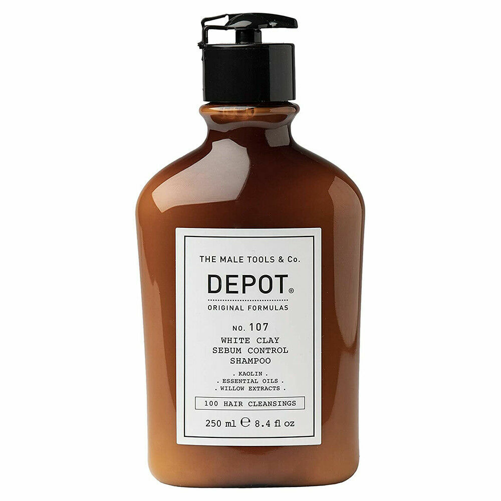 Depot No.107 White Clay Sebum Control Shampoo 250 ml