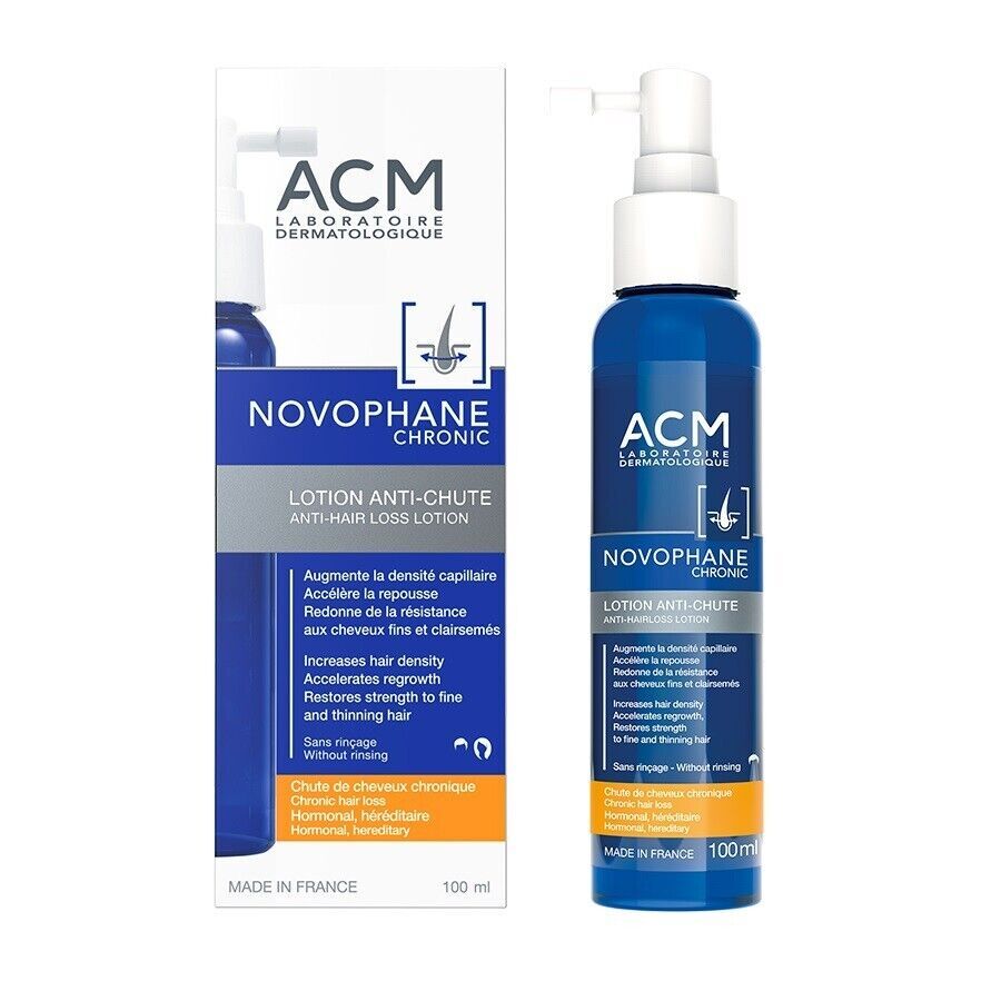 ACM NOVOPHANE CHRONIC Lozione Anticaduta 100ml Trattamento di 3 mesi