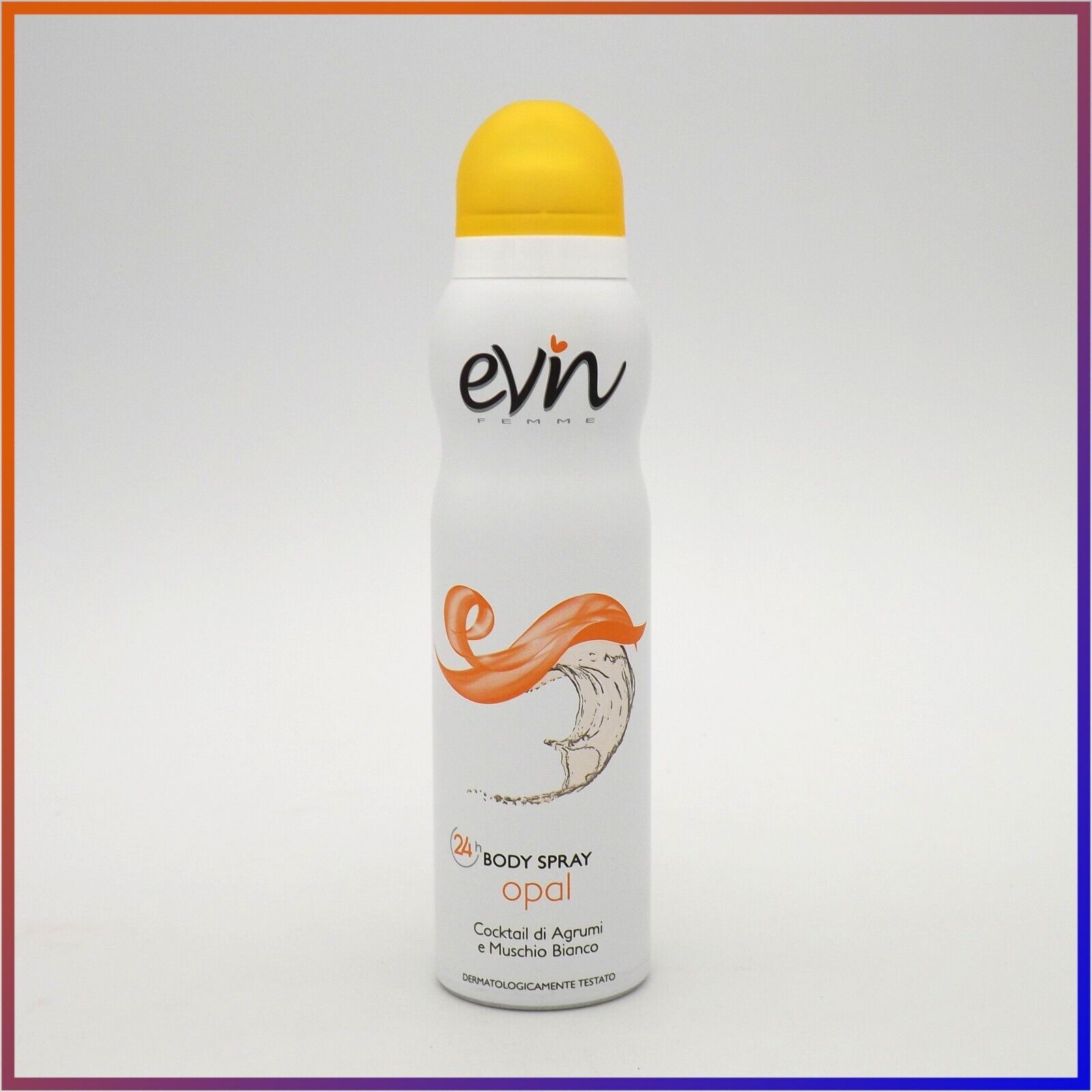 Deodorante donna spray EVIN 150ml 24h OPAL cocktail di agrumi e muschio bianco