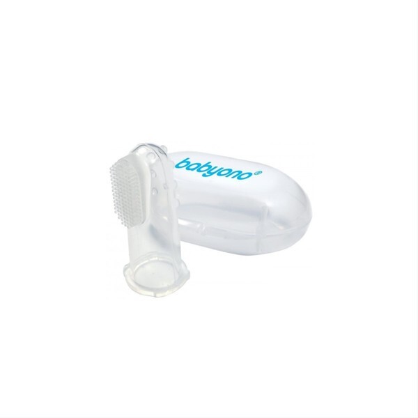 Canpol Babies Bambino Spazzolino Silicone 9/117 0m + Su Dito Spazzolino