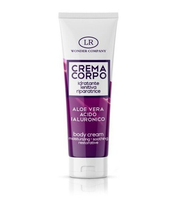 LR Wonder Company Crema Corpo Con Aloe Vera E Acido Ialuronico 125ml Offerta 2Pz