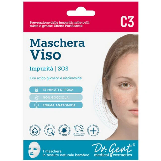 DR. GERT MEDICAL COSMETICS MASCHERA VISO IMPURITA' C3 1PZ