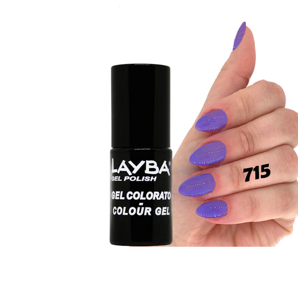 Layla Layba Smalto Gel Polish Unghie Semipermanente Zenobia 715 5ml