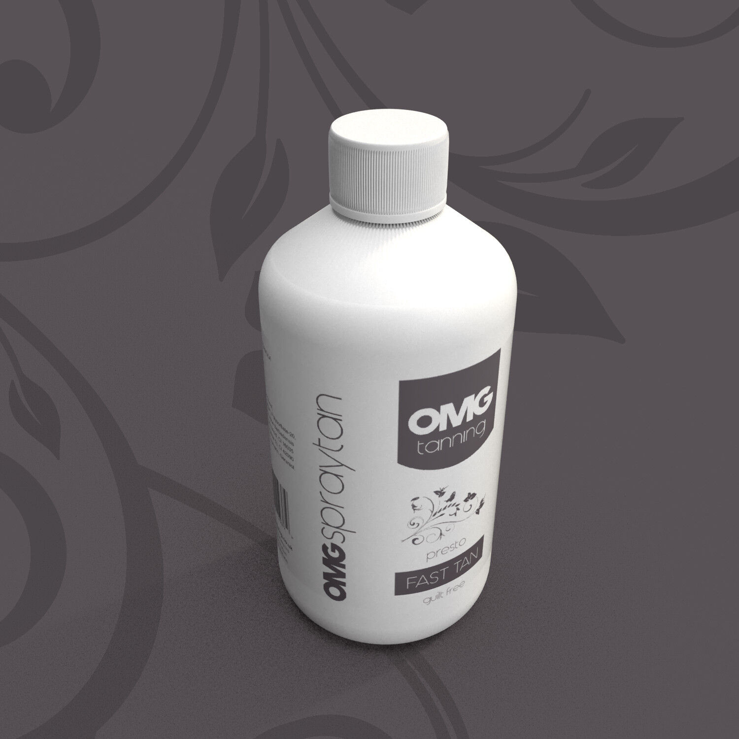 OMG Tanning Soluzione - 250ml 'Presto' Fast-Tan Spray Marroncino Liquid -
