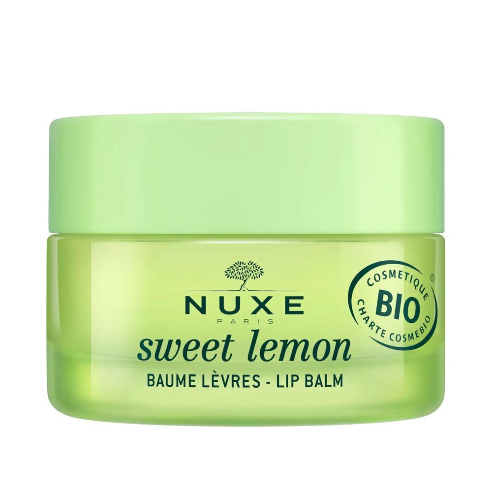 Nuxe Sweet Lemon - Balsamo Labbra Idratante alla Meringa e Limone, 15g