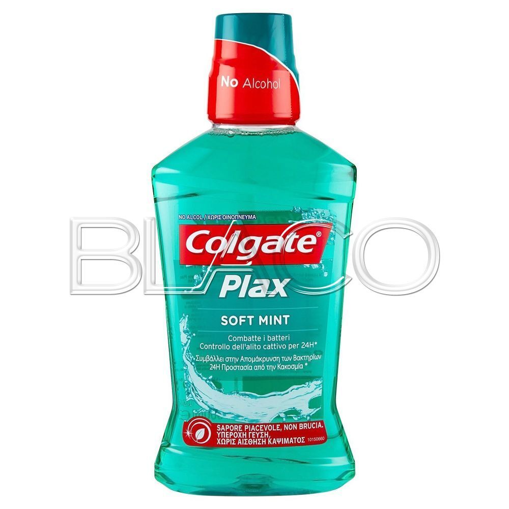 COLGATE PLAX COLLUTORIO PLAX SOFT MINT - 500 ML