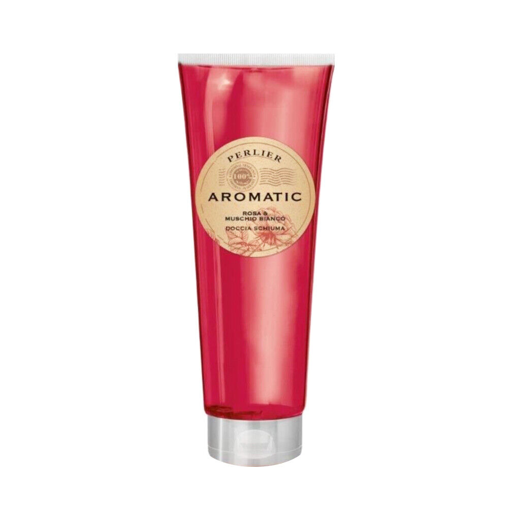 Perlier Aromatic Rosa Rossa di Damasco e Muschio Bianco Doccia Schiuma 250ml