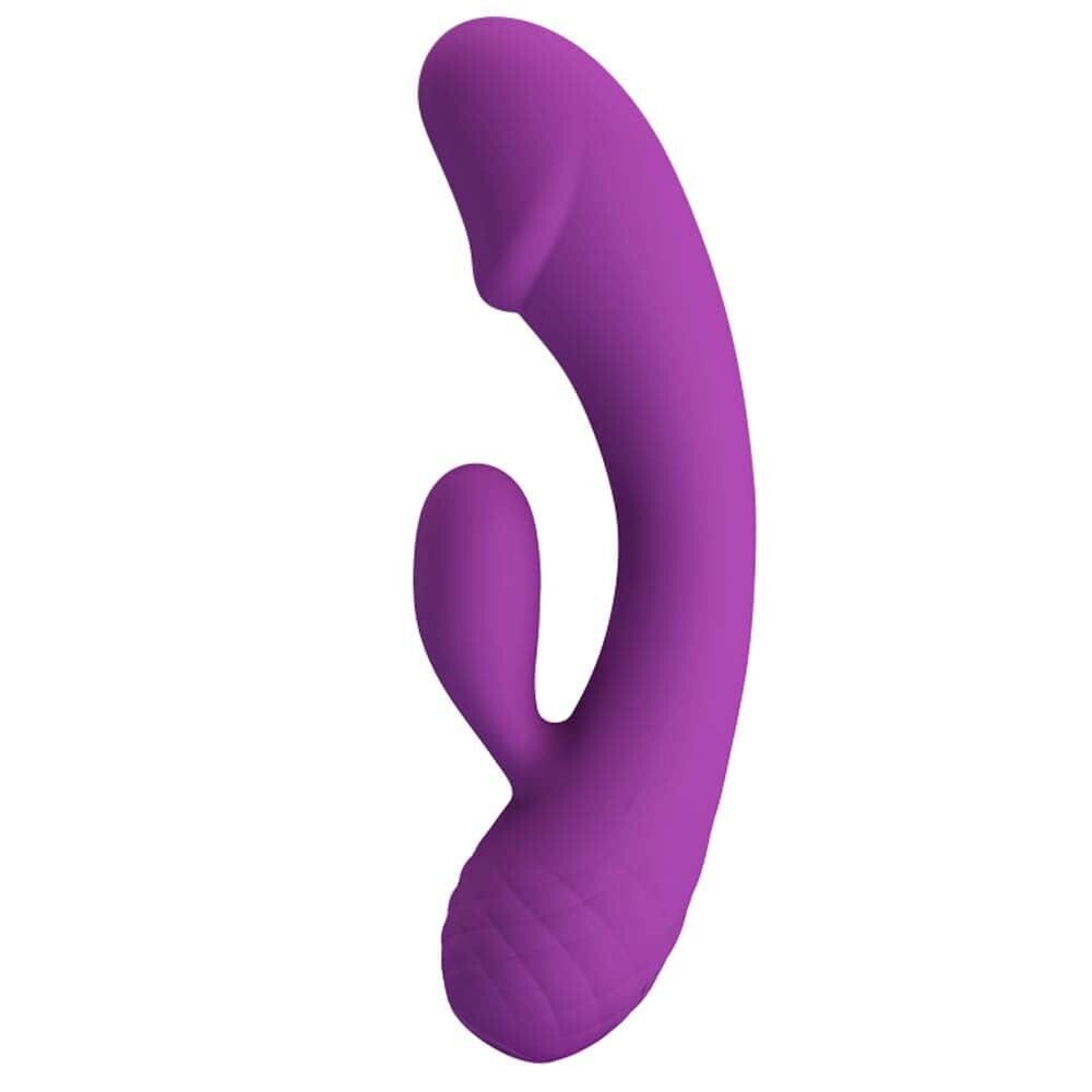 VIBRATORE MASSAGGIATORE CURVO STIMOLATORE RABBIT FEMMINILE VAGINALE CLITORIDEO