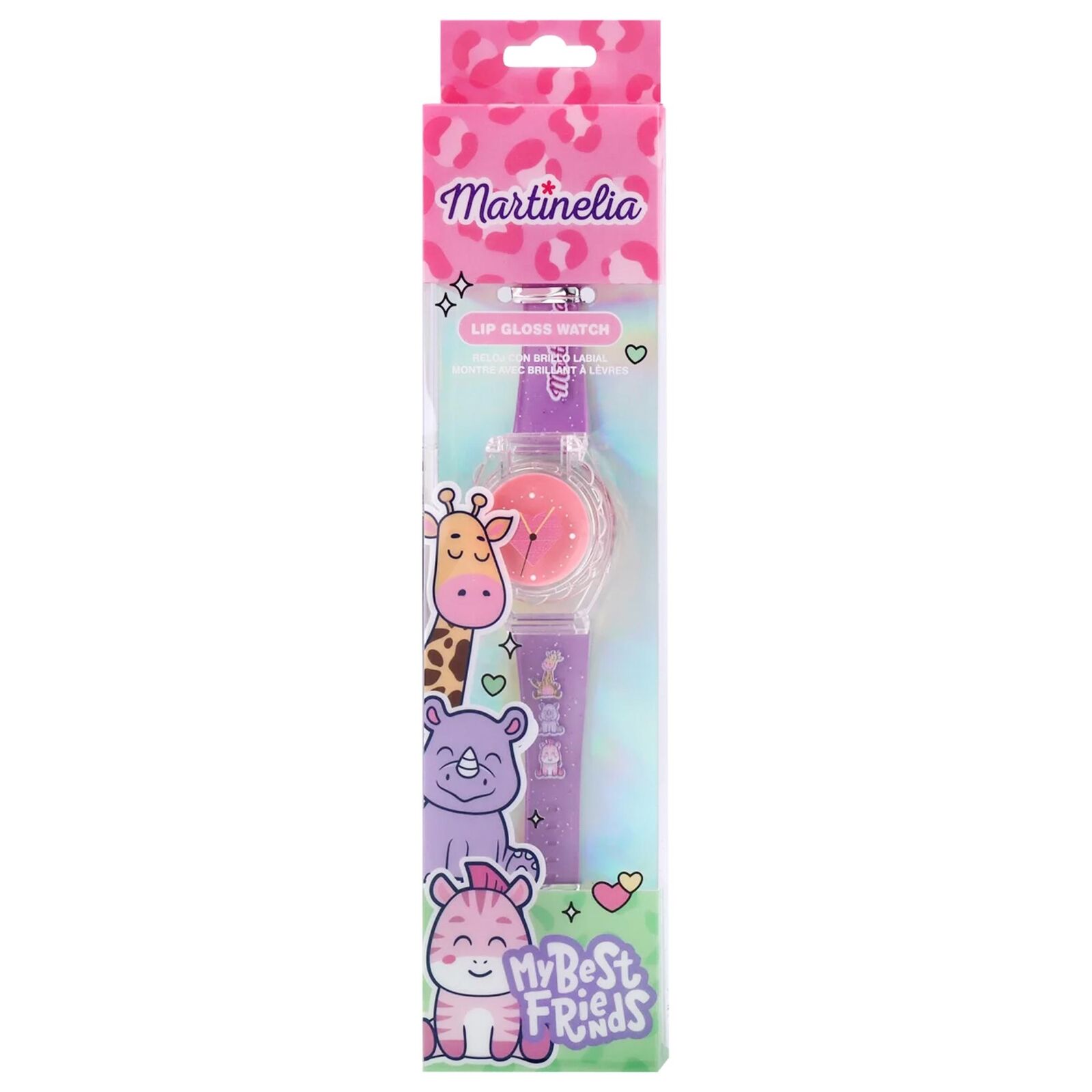 MARTINELIA LIP GLOSS WATCH OROLOGIO CON BALSAMO LABBRA PER BAMBINI
