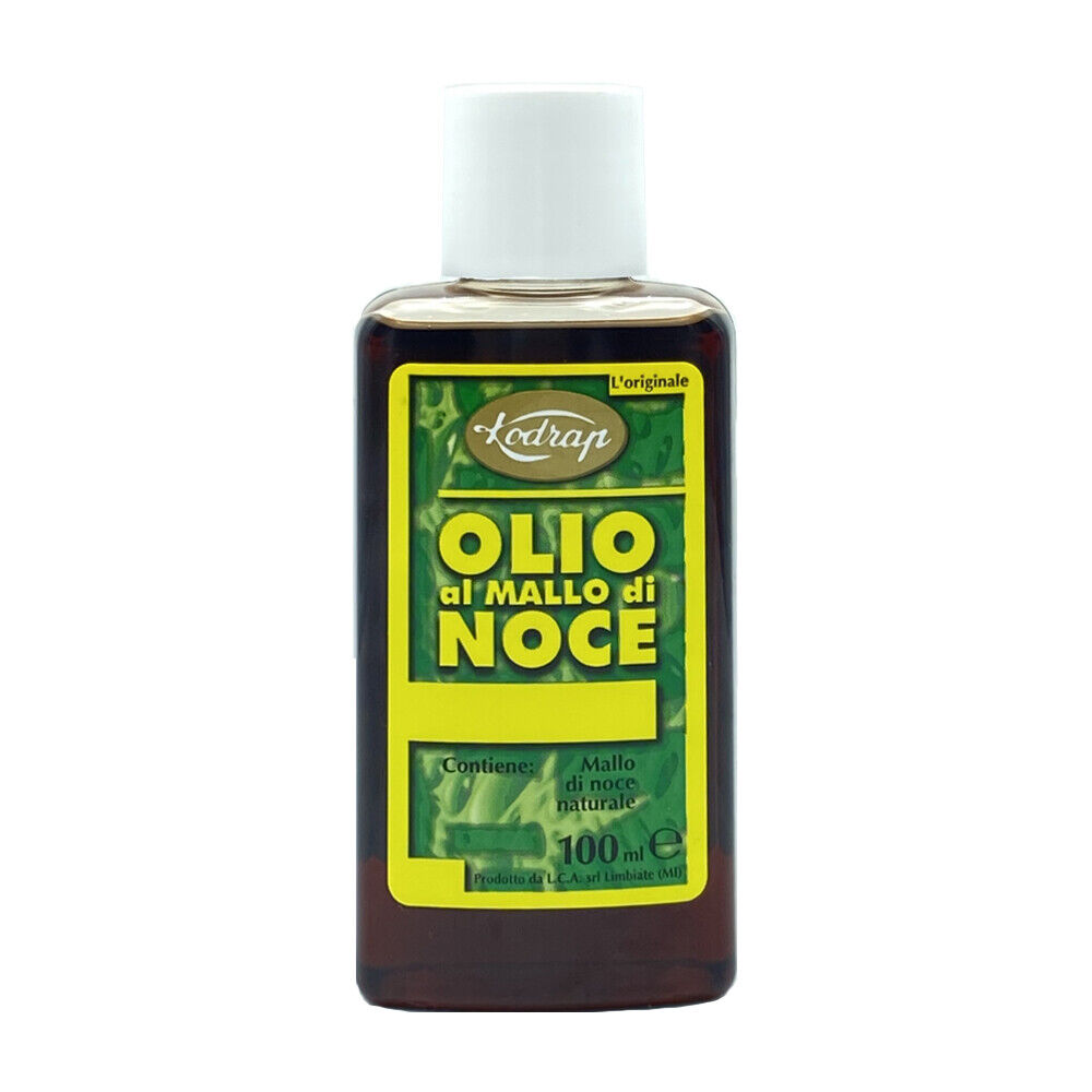 Kodrap Olio Solare Al Mallo Di Noce Pelli Scure E Abbronzate Senza Filtro 100Ml