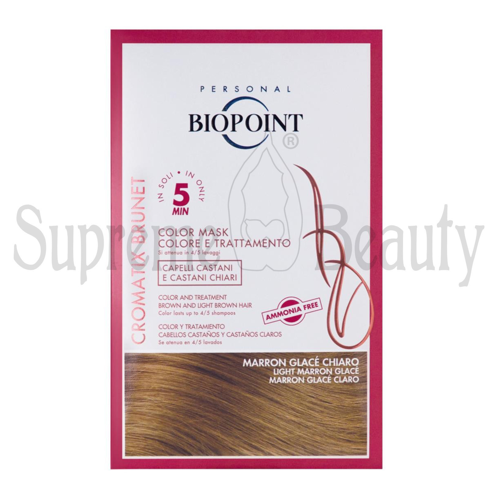 BIOPOINT PERSONAL CROMATIX COLOR MASK MASCHERA RAVVIVANTE MARRON GLACE' CHIARO