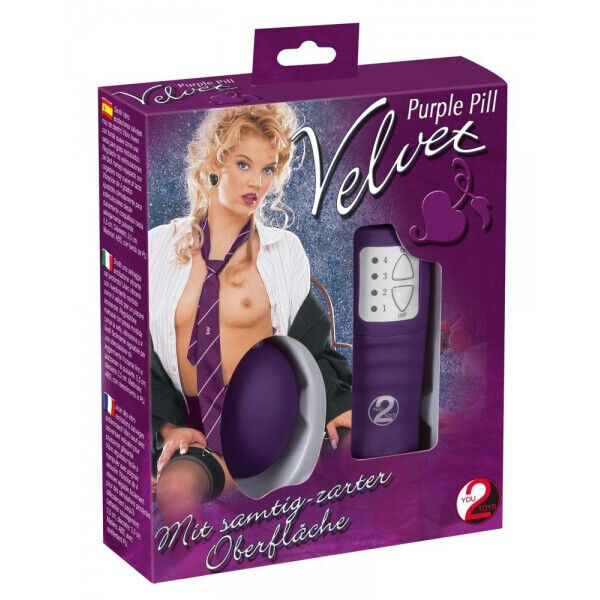 Ovulo Vibrante Viola-You2Toys
