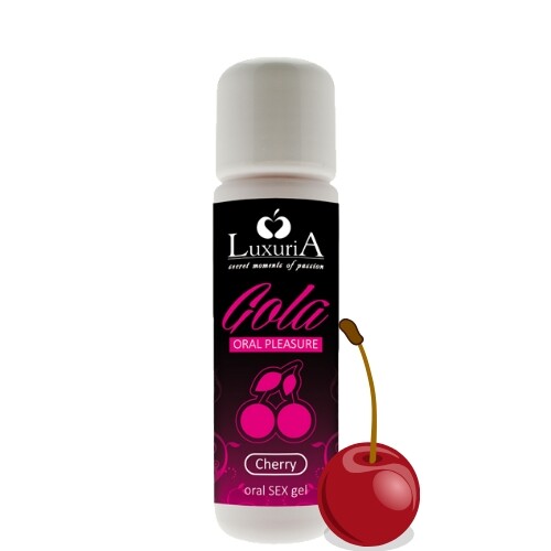 Lubrificante Aromatizzato Gel Intimo per Sesso Orale alla CILIEGIA Luxuria 50 ml