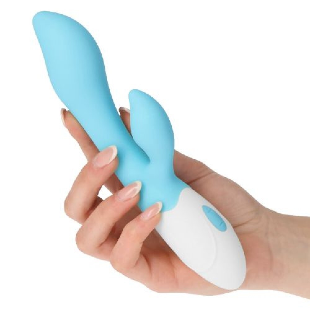 Vibratore Rabbit coniglio clitoride vagina per donna Ricaricabile in silicone