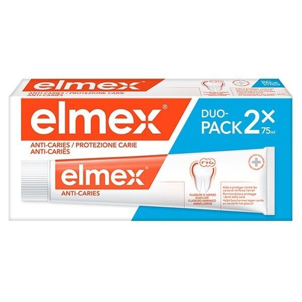 ELMEX Elmex - Dentifricio Protezione Carie 2 x 75 ml