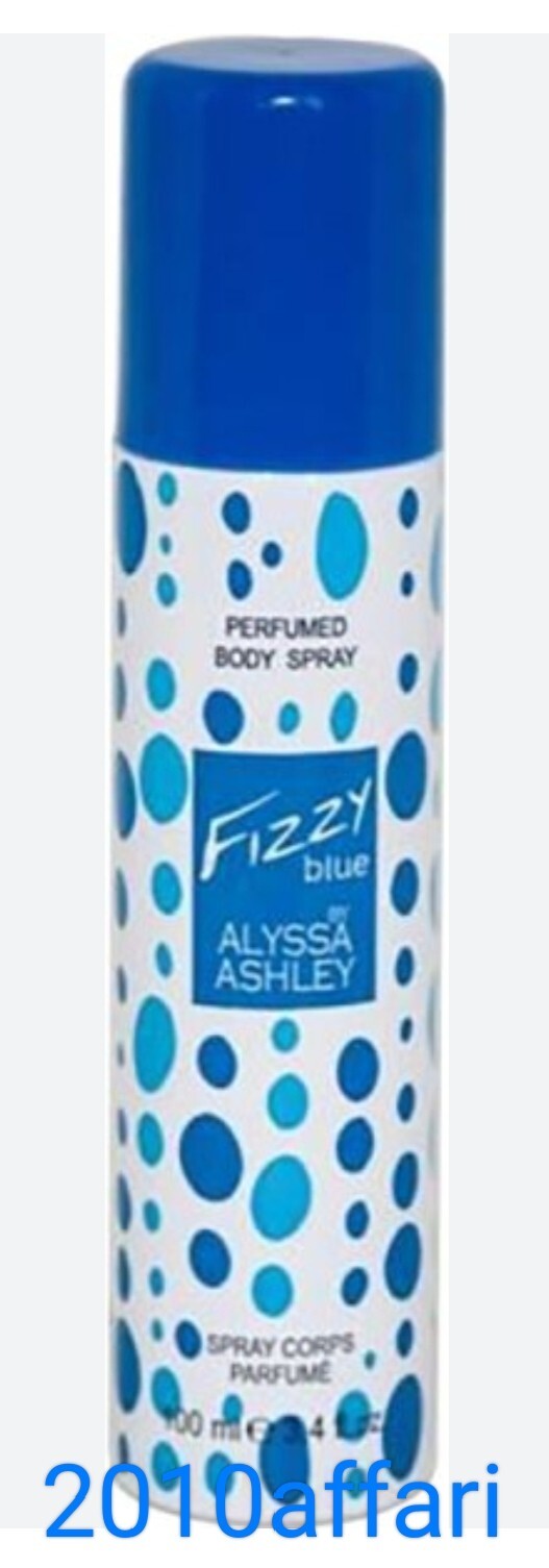 Fizzy Blue by Alyssa Ashley Perfumed Body Spray 100 ml Spray