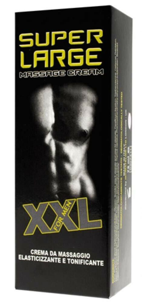 Crema per aumentare le dimesioni del pene super Large