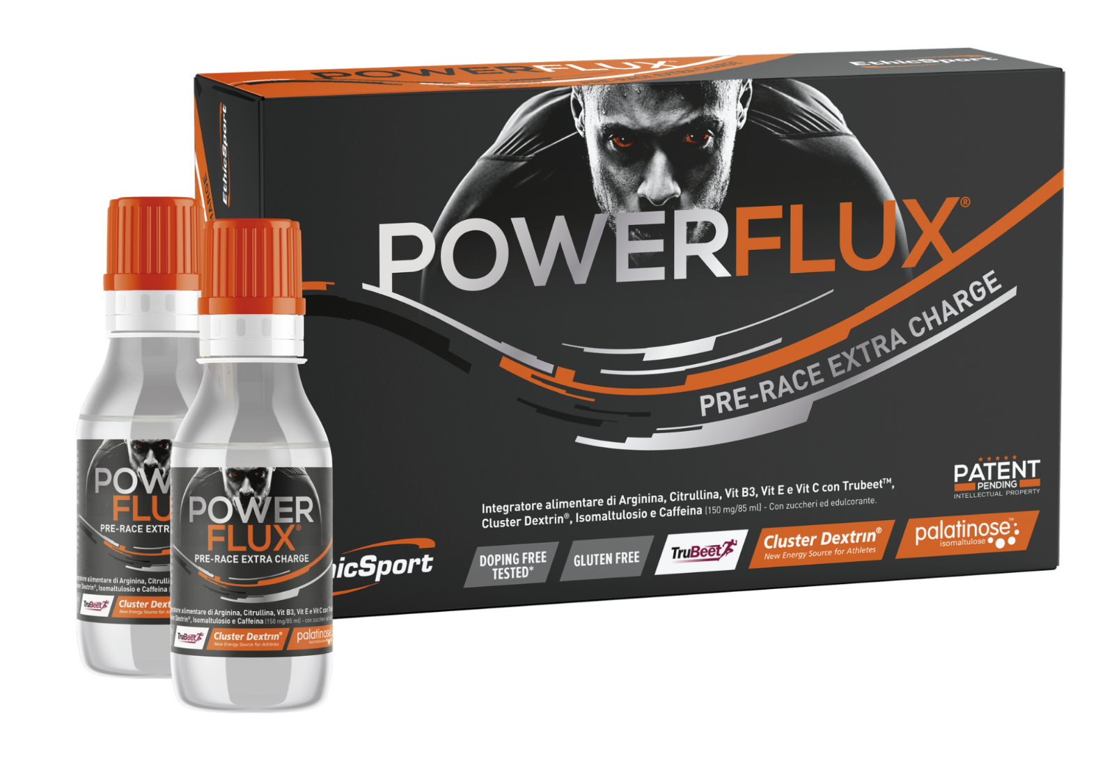 EthicSport PowerFlux Confezione 5 Flaconi Da 85Ml