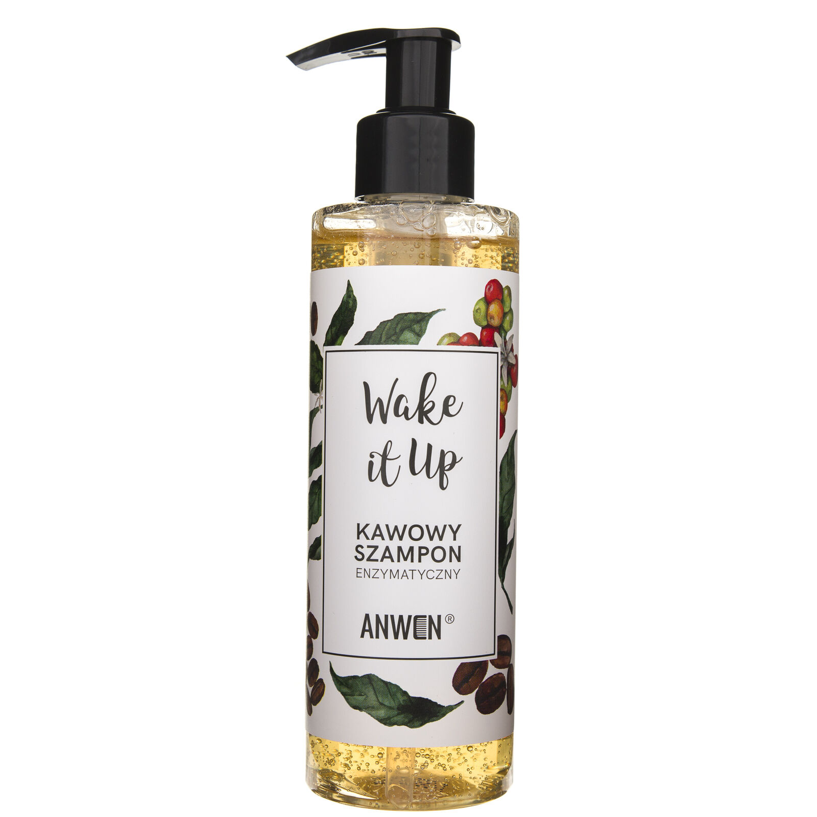 Anwen Shampoo enzimatico al caffe Wake It Up, 200ml