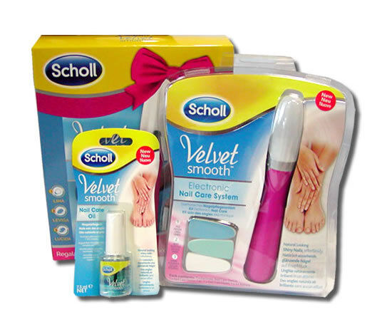 SCHOLL VELVET SMOOTH KIT ELETTRONICO ROSA CON OLIO INTEGRATO