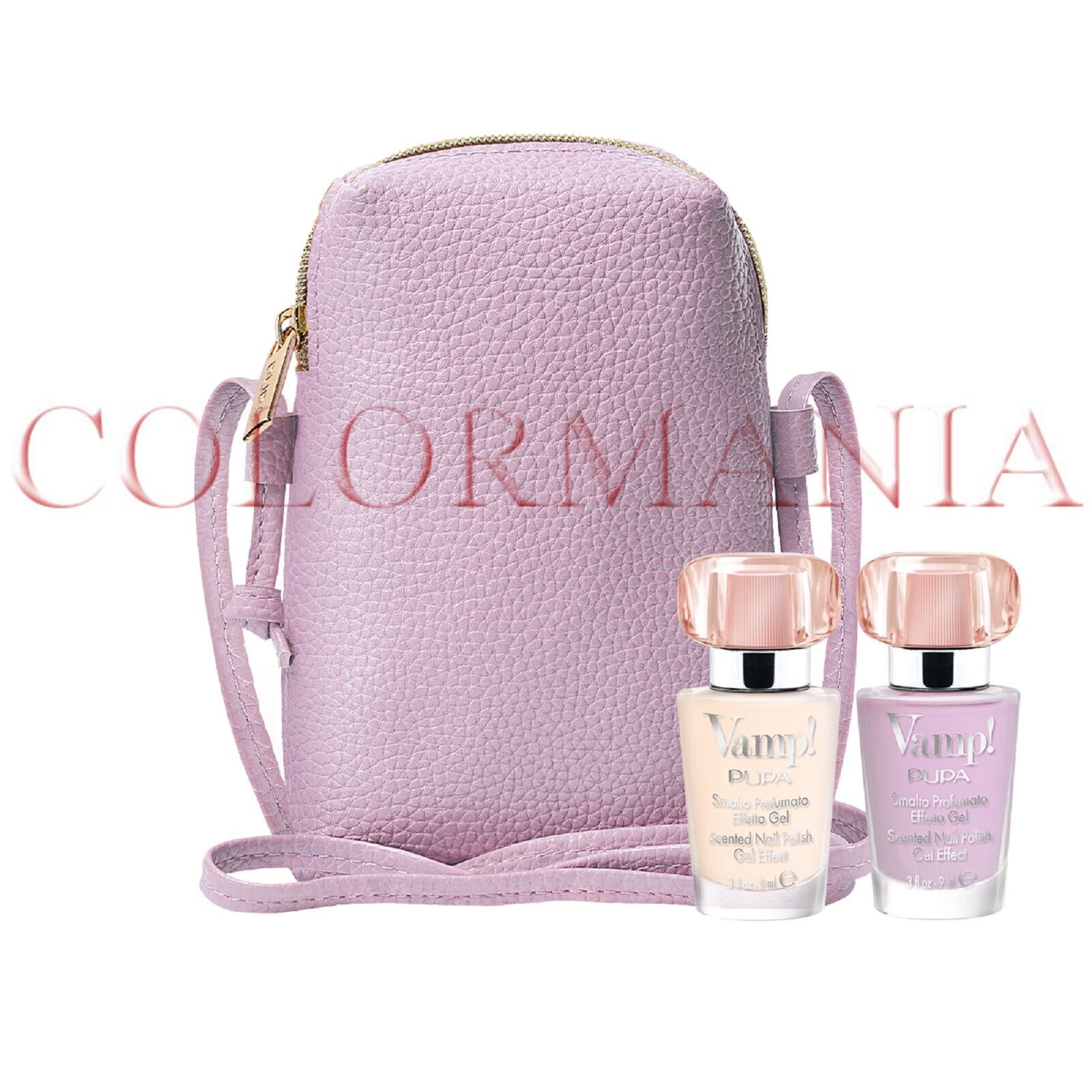 PUPA KIT VAMP! NAIL POLISH 2 VAMP! NAIL POLISH + CROSSBODY PHONE BAG