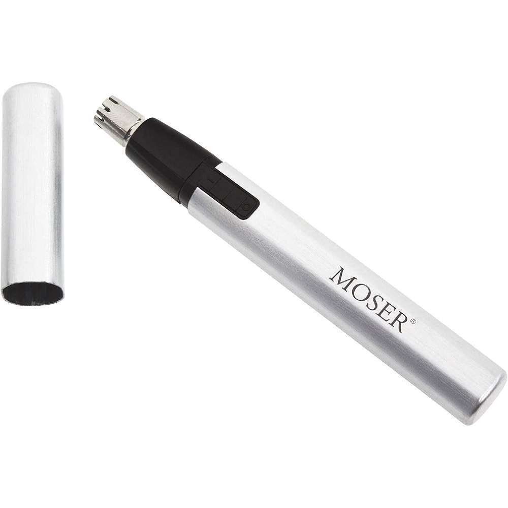 Moser Senso Nose Ear Trimmer Rasoio naso e orecchie acciaio inox