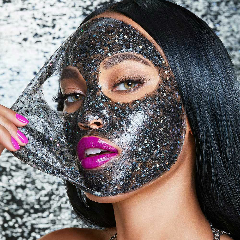 Maschera Viso Glitter Mask Pulizia Punti Neri Face Complex Antirughe 50 ML