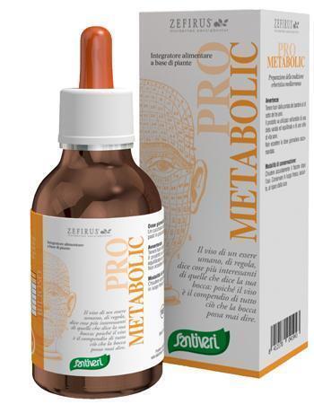 Santiveri Zefirus Pro Metabolic 100ml - Integratore Alimentare a base di piante