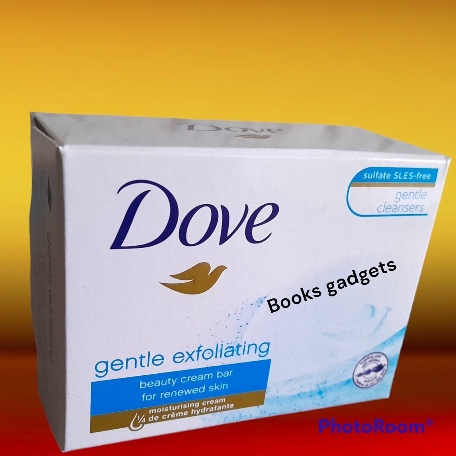 10pz Saponette Dove Gentle Exfoliating Beauty Cream Pietra Sapone 100gr