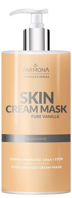 Farmona Skin Cream Mask Pure Vanilla - maschera in crema per corpo e piedi 500g
