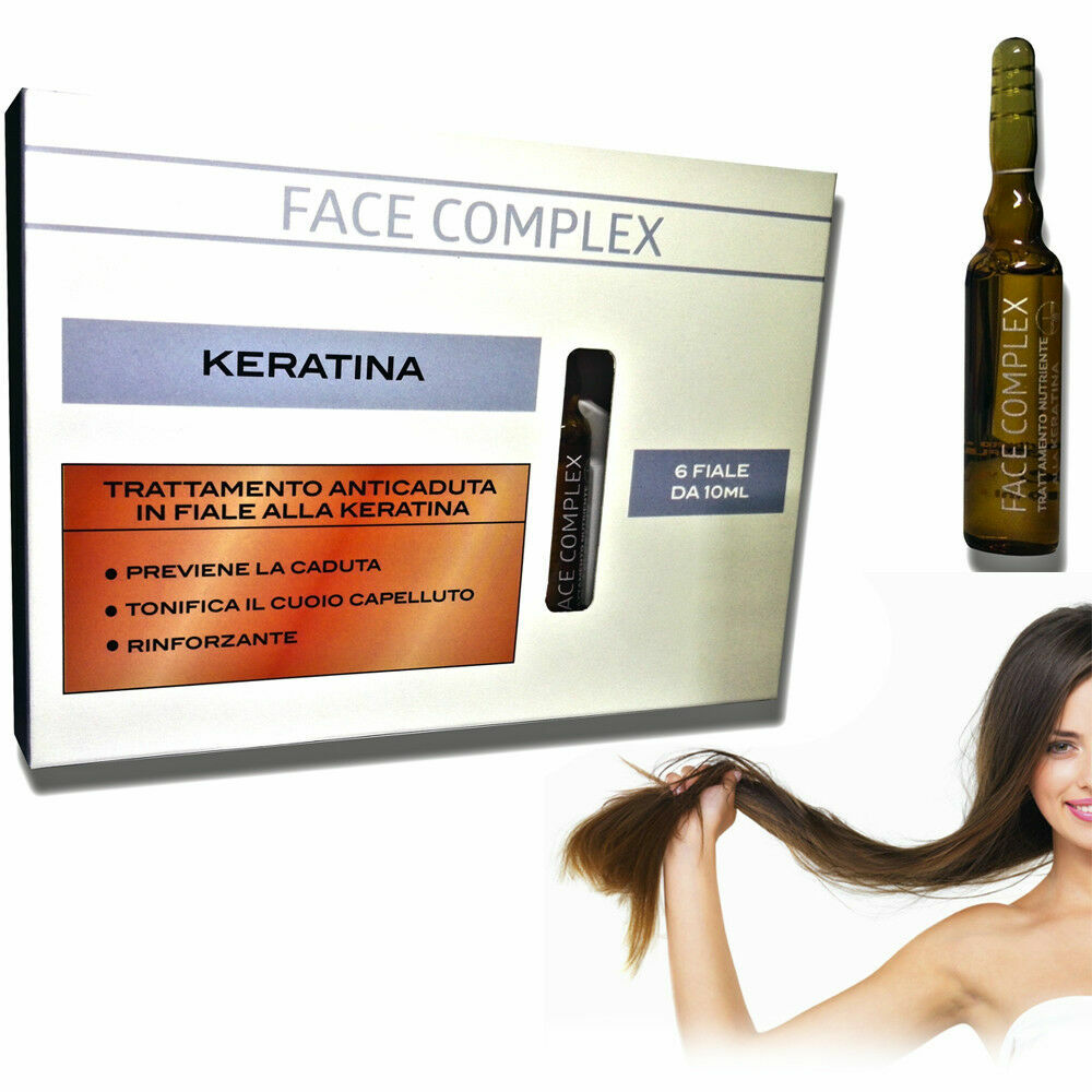 Trattamento Capelli Anticaduta Fiale Alla Keratina Contrasta Caduta del Capello