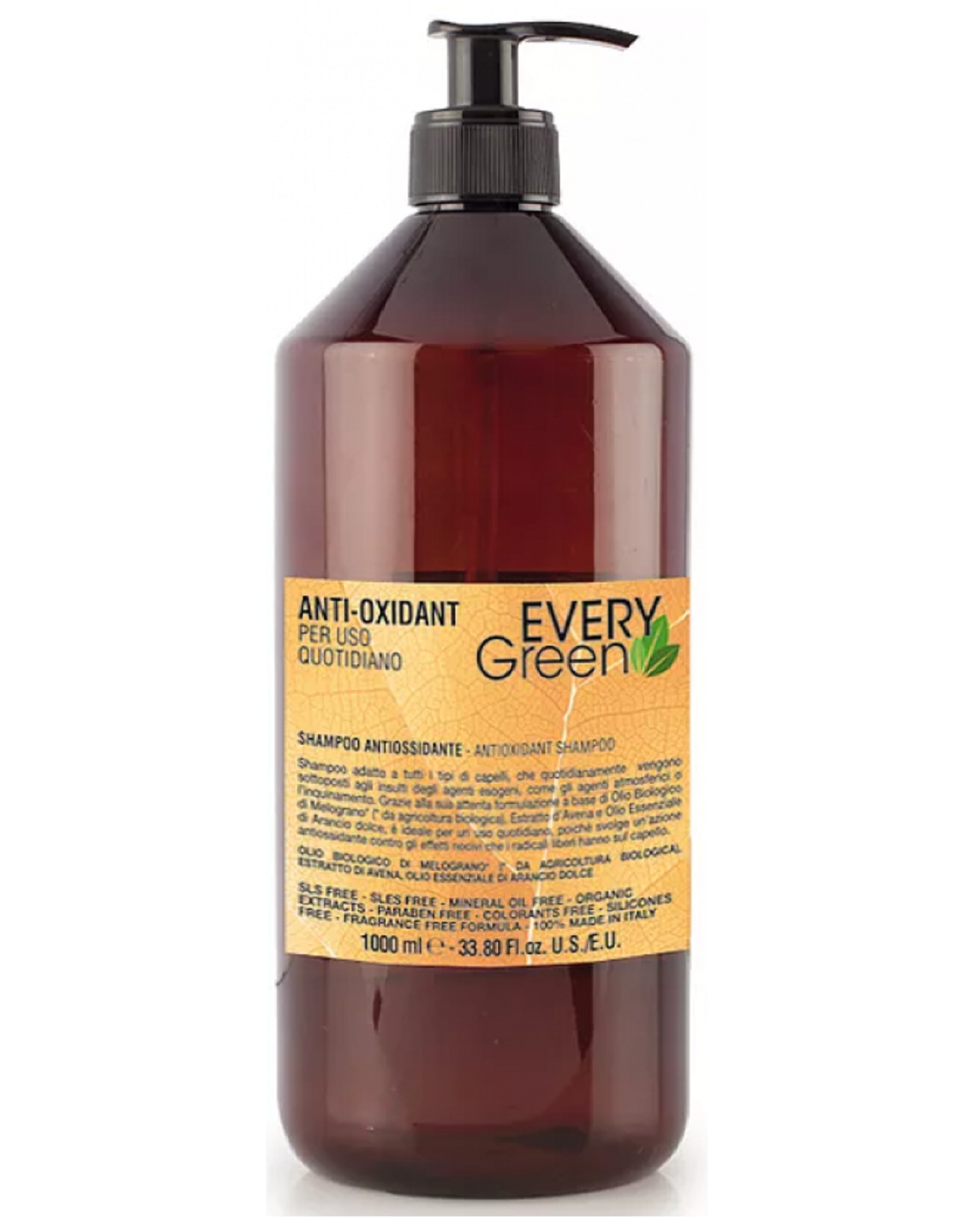 DIKSON EVERY GREEN ANTI-OXIDANT SHAMPOO USO FREQUENTE CAPELLI NORMALI 1000ML