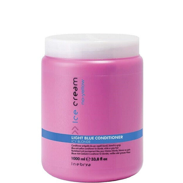 Balsamo Antigiallo Capelli Biondi | Inebrya Ice Cream Blue Conditioner 1000 ml