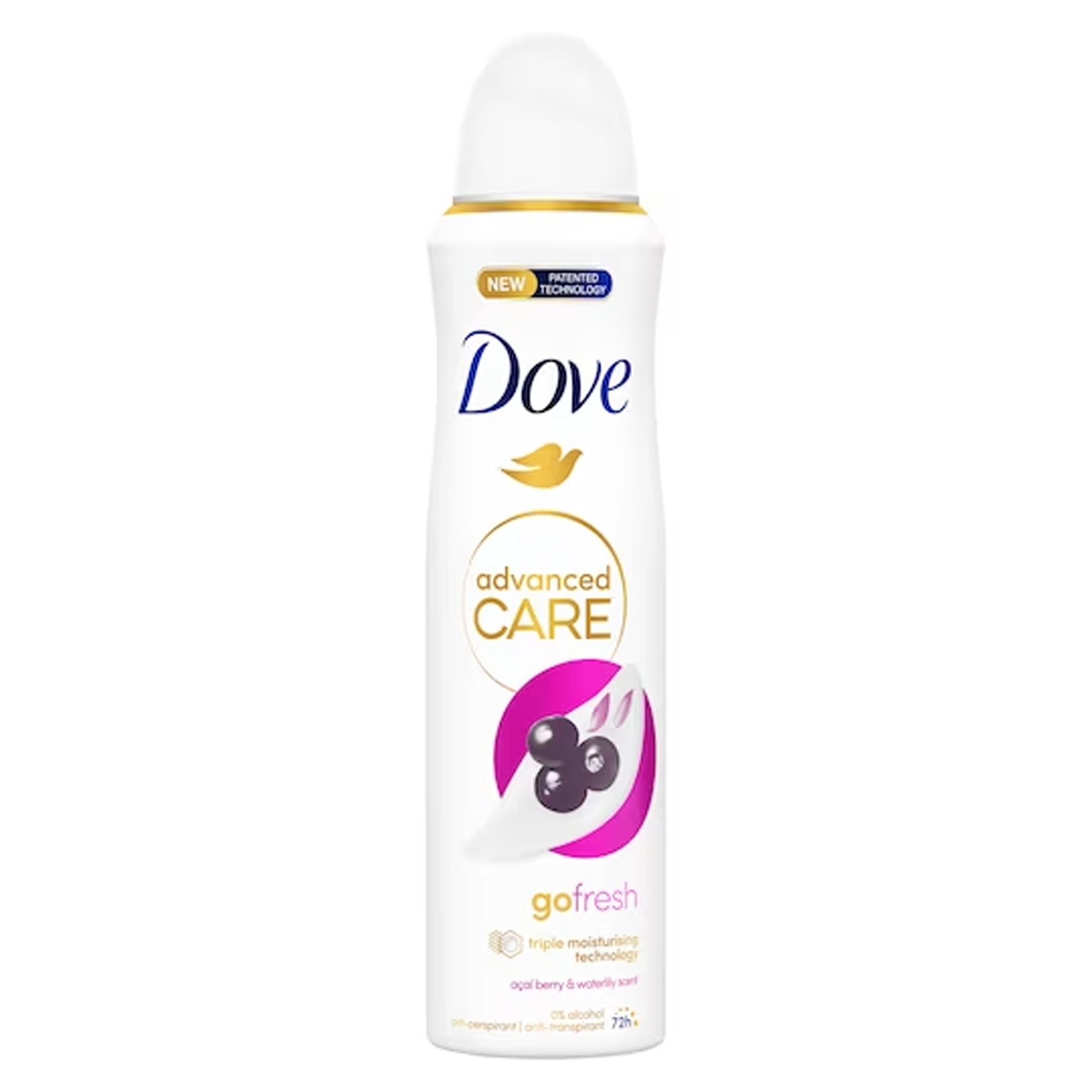 DOVE DEODORANTE INTIMO SPRAY ADVANCED CARE FRAGRANZA ACAI 150ML