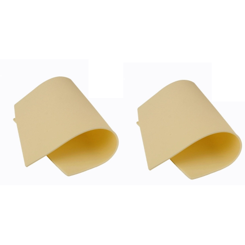 COPPIA 2 FOGLI PELLE FINTA SINTETICA PER PRATICA TATUAGGI FAKE SKIN TATTOO 29X20