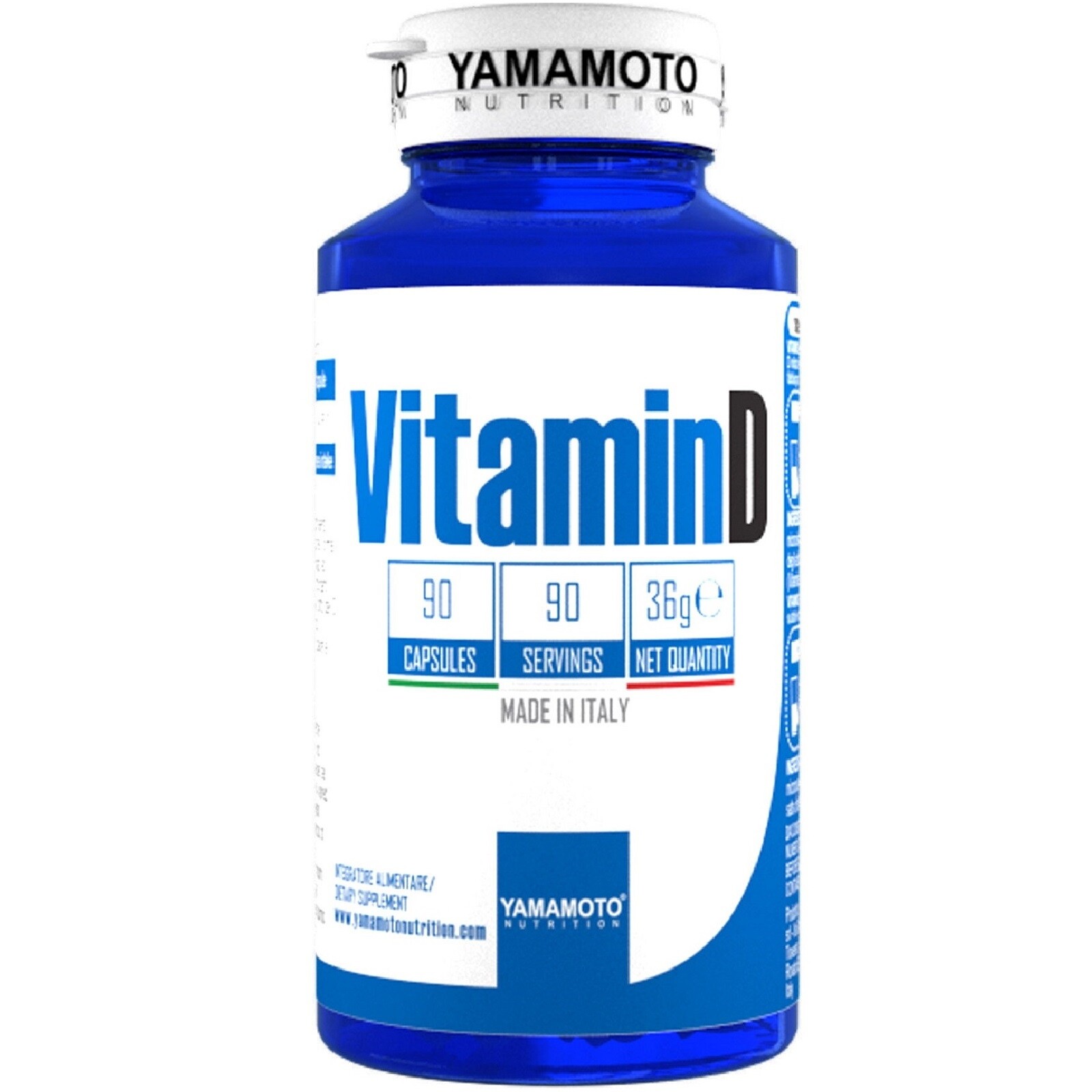 YAMAMOTO NUTRITION Vitamin D 90 capsule Integratore Vitamina Difese Immunitarie