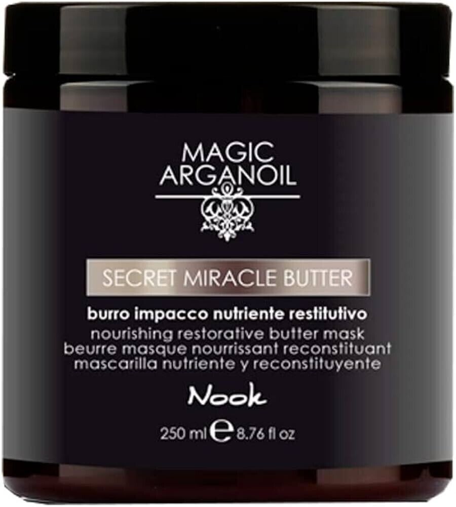 NOOK MAGIC ARGANOIL MASCHERA MIRACLE BUTTER NUTRIENTE CAPELLI SECCHI ARIDI 250ML