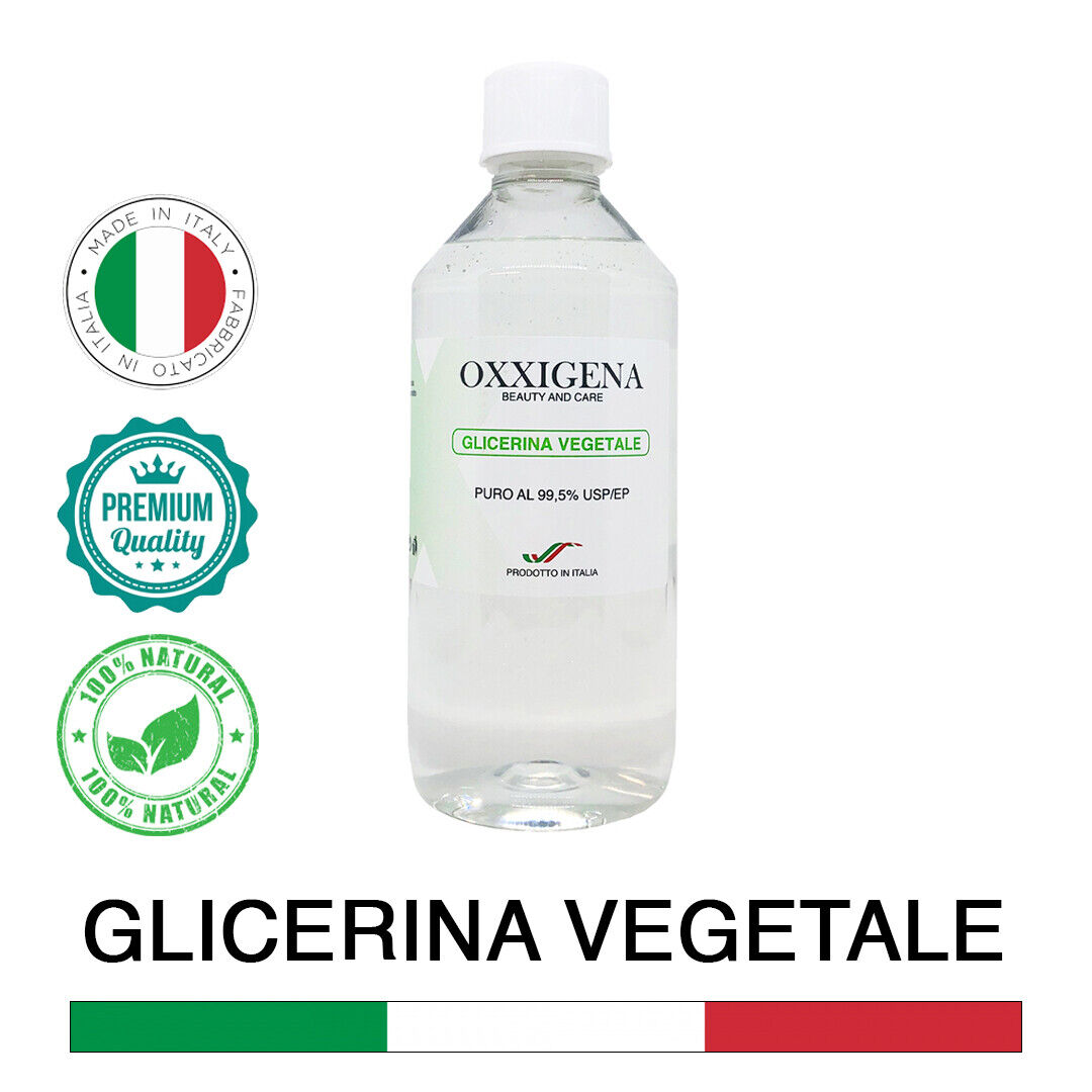 Glicerina Vegetale Liquida Oxxigena (Glicerolo) - F.U. PURA - 625 g (500 ml)