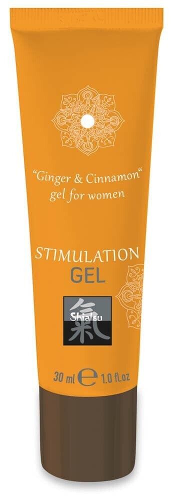 GEL ECCITANTE PROFUMATO STIMOLANTE PER DONNA AROMA ZENZERO E CANNELLA DA 30 ML