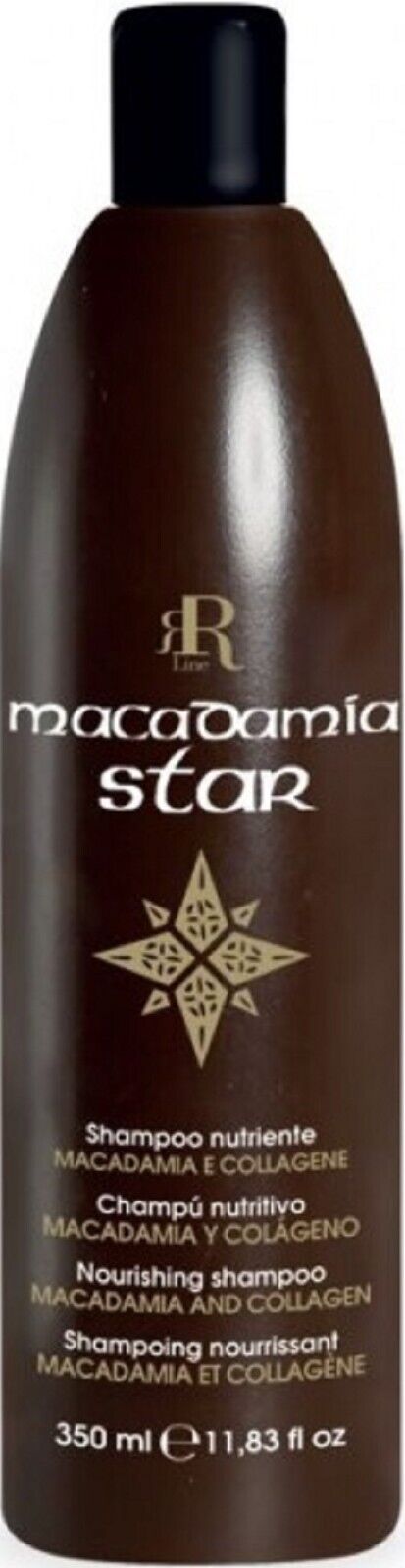 RR LINE MACADAMIA STAR SHAMPOO NUTRIENTE CAPELLI TRATTATI OPACHI SPENTI 350ML