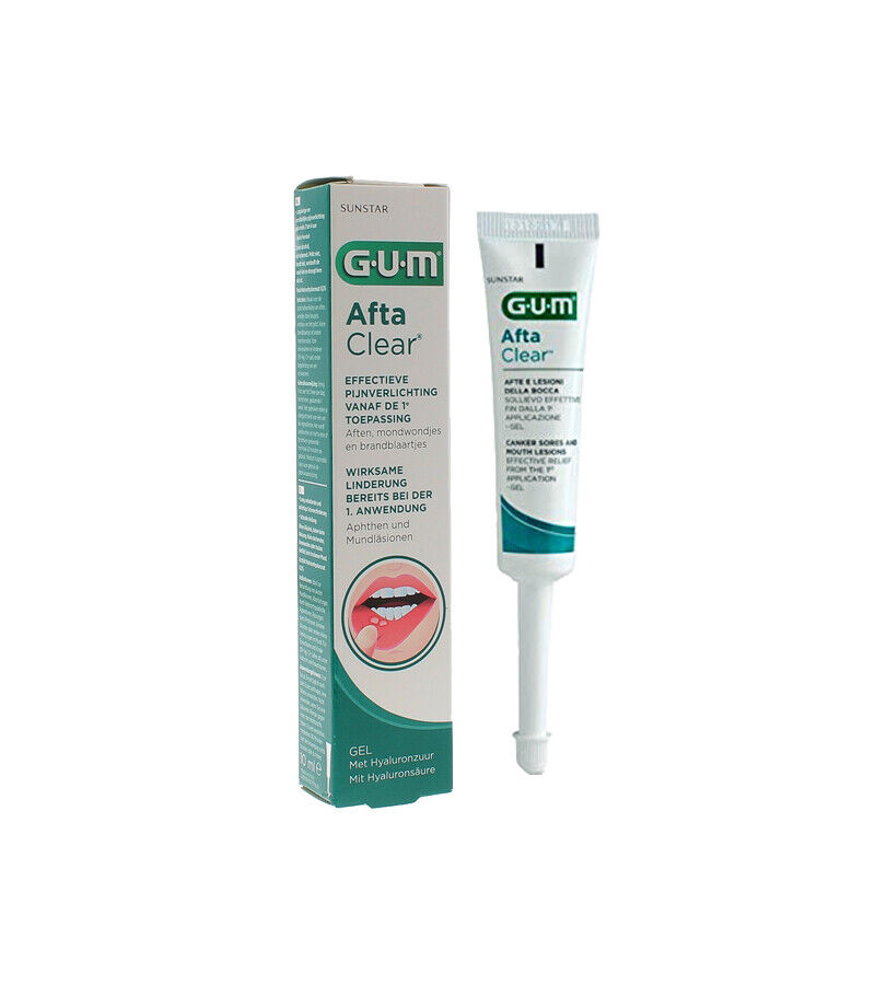 Gum Afta Clear AftaClear Gel Afte e Lesioni Bocca 10 ml 2400