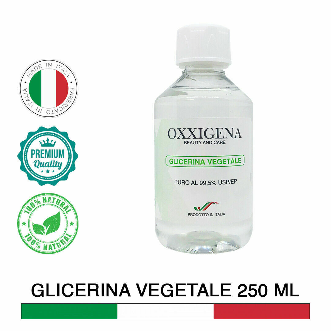 Glicerina Vegetale Liquida Oxxigena (Glicerolo) - F.U. PURA - 250 ml