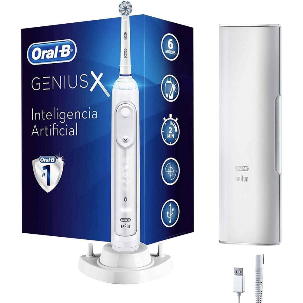 Oral-B Genius X 20100S White 124889 Spazzolino da denti elettrico Bianco