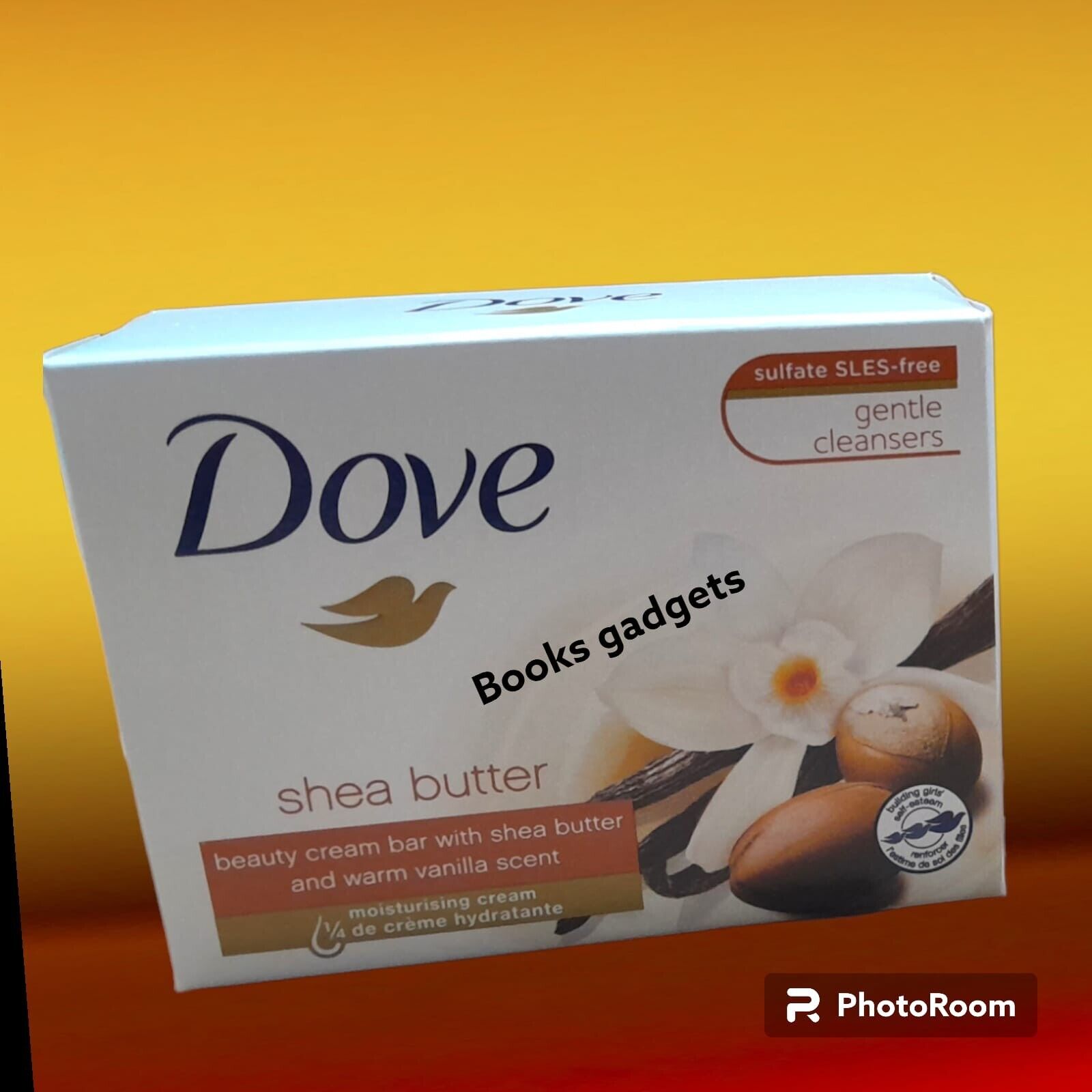 2 pezzi Saponetta Dove Shea Butter Burro di Karite Pietra di Sapone 100gr